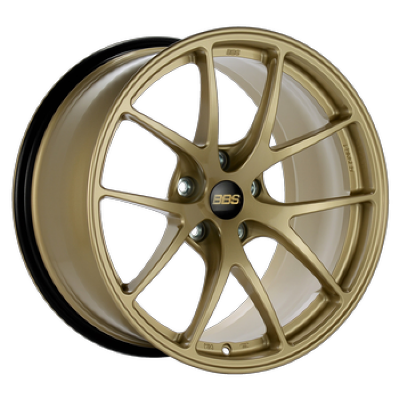 BBS RI-A 19x9 5x130 ET50 CB71.6 Gold Wheel -82mm PFS/Clip Required - RIA056GL