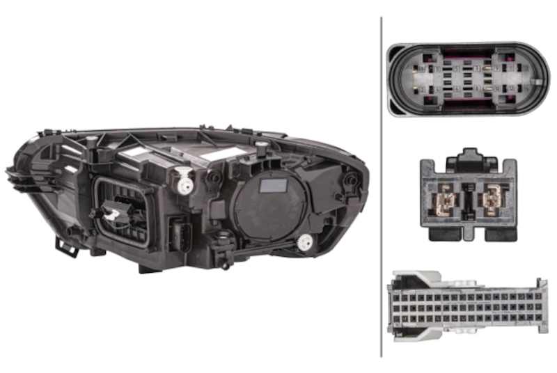Hella 20-21 Mercedes-Benz Cla Headlamp Rh Led Static - 015086361