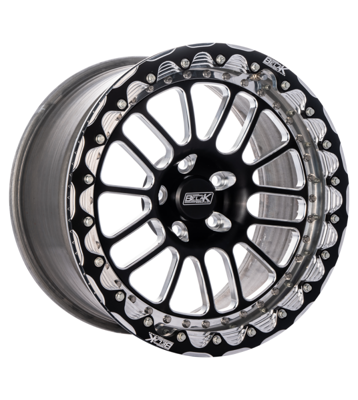 Belak 17x10.5 / 8.25in BS / 5x114.3 BP / Low Pad / Series 2 Wheel - Single Beadlock - 17105114S28BS-SBL