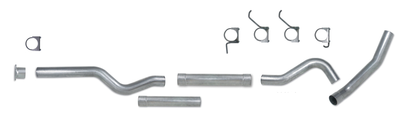 Diamond Eye KIT 4in CB SGL MFLR RPLCMENT PIPE SS 01-05 CHEVY/GMC 6.6L 2500/3500 - K4110S-RP