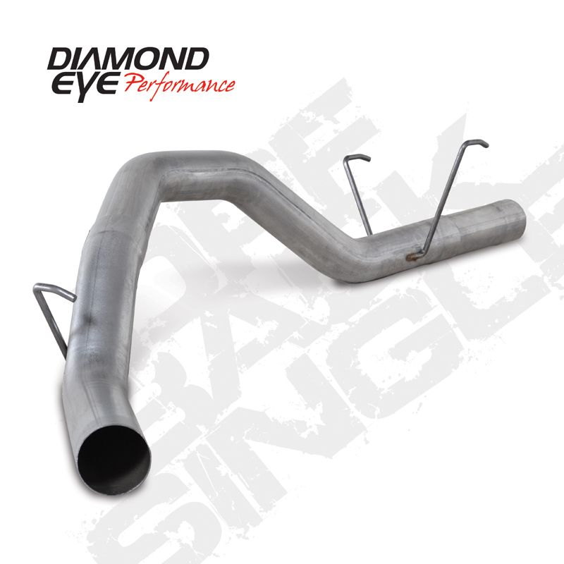 Diamond Eye KIT 4in DPF-BACK SGL AL: DODGE 6.7L 2500 2014 LONG BOX ONLY - K4257A