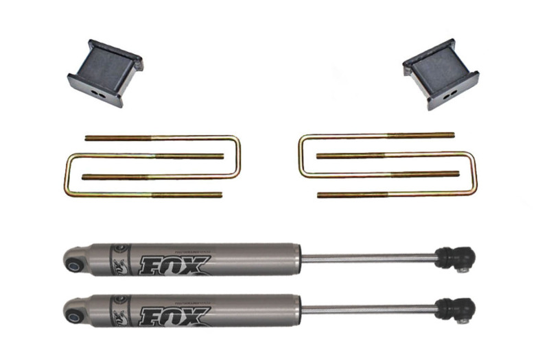 MaxTrac 02-08 Dodge RAM 1500 2in Rear Lift Box Kit w/ Fox Shocks - 902120F