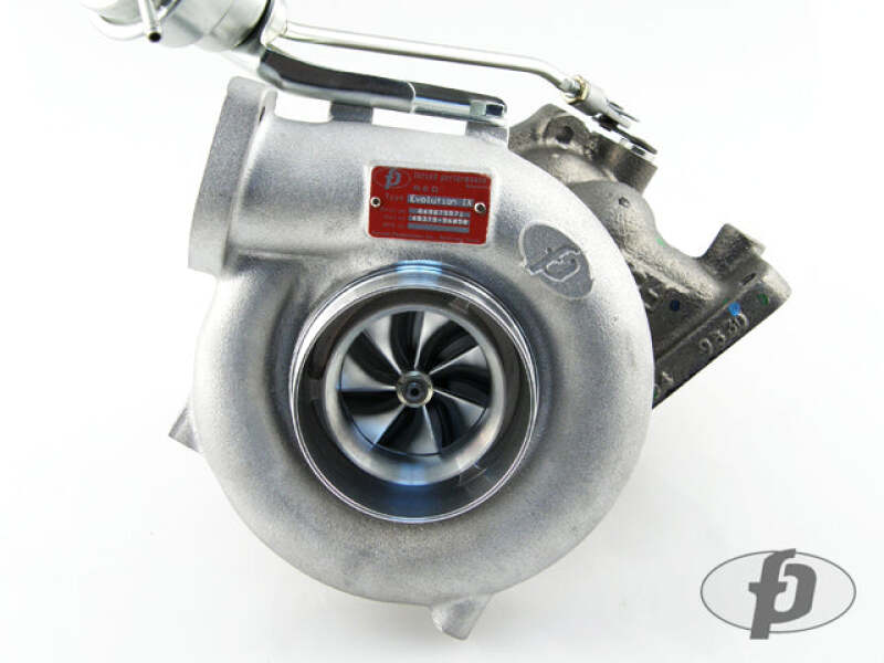 Forced Performance Mitsubishi Evo 9 Red XR57SR Turbocharger Ball Bearing SS Turbine Housing - 2007100