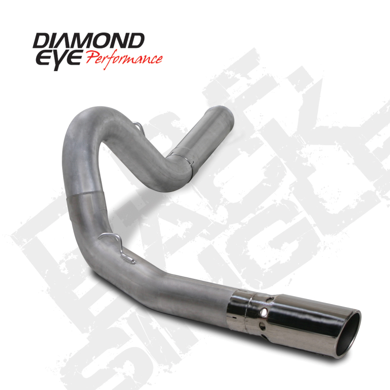 Diamond Eye KIT 5in DPF-BACK SGL AL: 2011-2015 CHEVY 6.6L 2500/3500 - K5162A