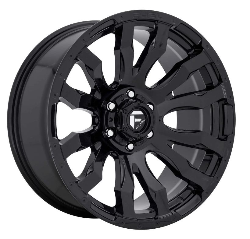 Fuel Blitz 20x9 6x139 +01 Gloss Black