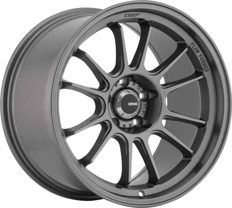 Konig Hypergram 18x11 5x120 ET25 Matte Grey Wheel - HG1852025G