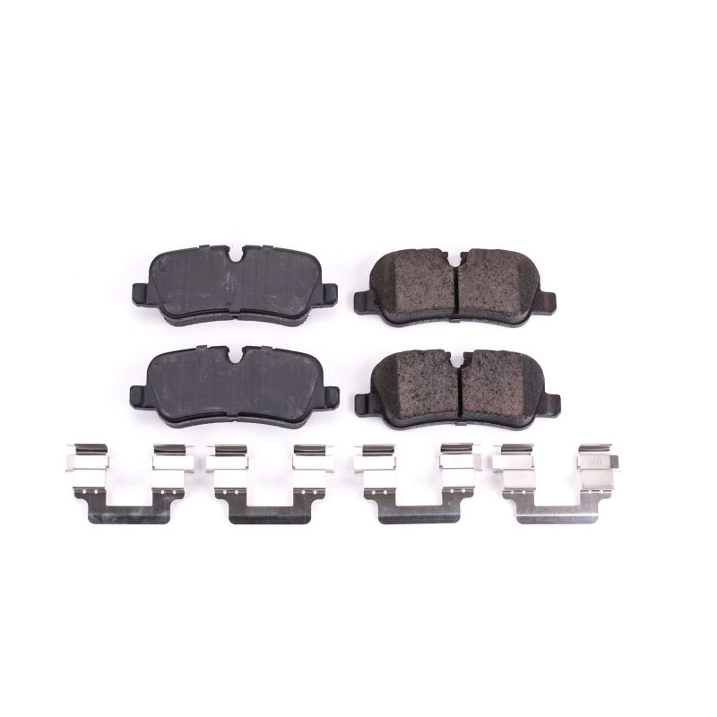 Power Stop 05-09 Land Rover LR3 Rear Z17 Evo Ceramic Brake Pad w/Hardware - 17-1099