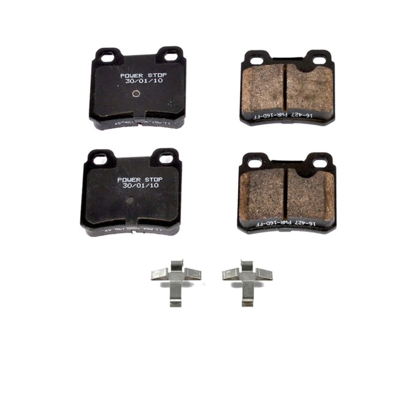 Power Stop 94-96 Saab 900 Rear Z17 Evo Ceramic Brake Pad w/Hardware - 17-427
