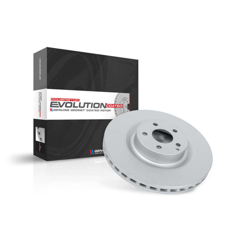 Power Stop 2022 Ford E-Transit Front Evolution Coated Rotor - AR85215EVC