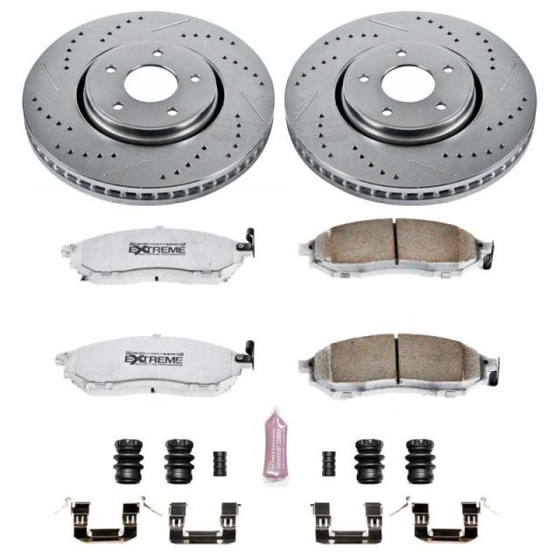 Power Stop 05-12 Infiniti FX35 Front Z26 Street Brake Kit - K5264-26