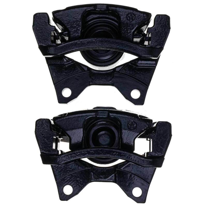 Power Stop 07-11 Dodge Nitro Rear Black Caliper - Pair w/Bracket - S5046BLK