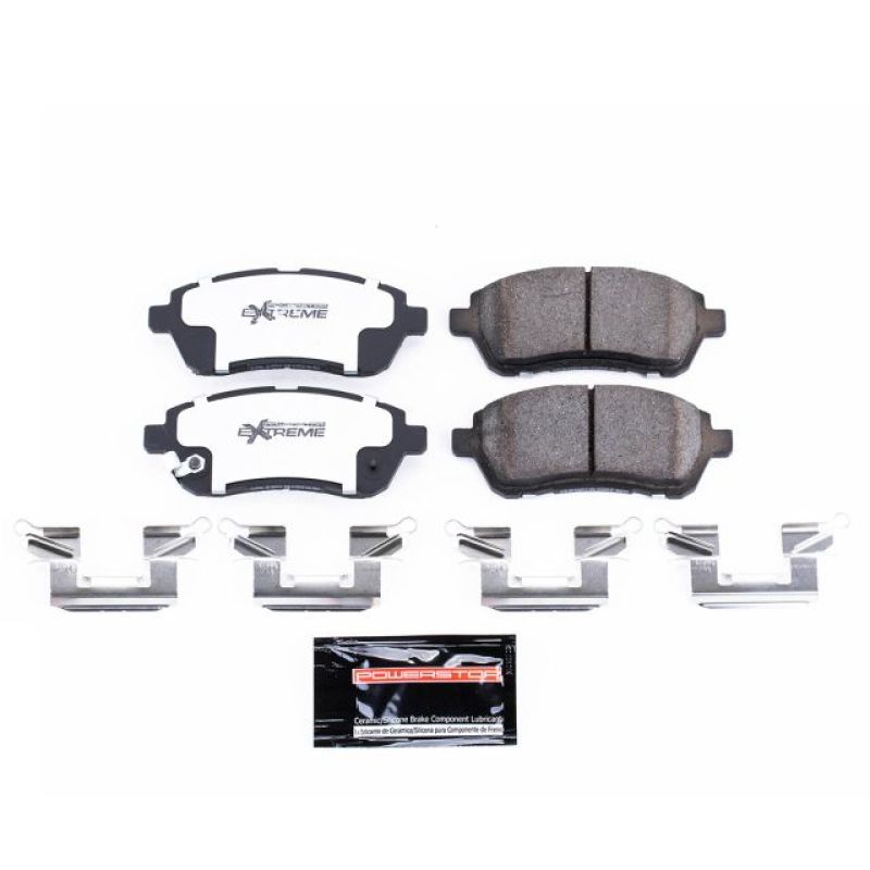 Power Stop 11-14 Mazda 2 Front Z26 Street Brake Pad w/Hardware - Z26-1454A