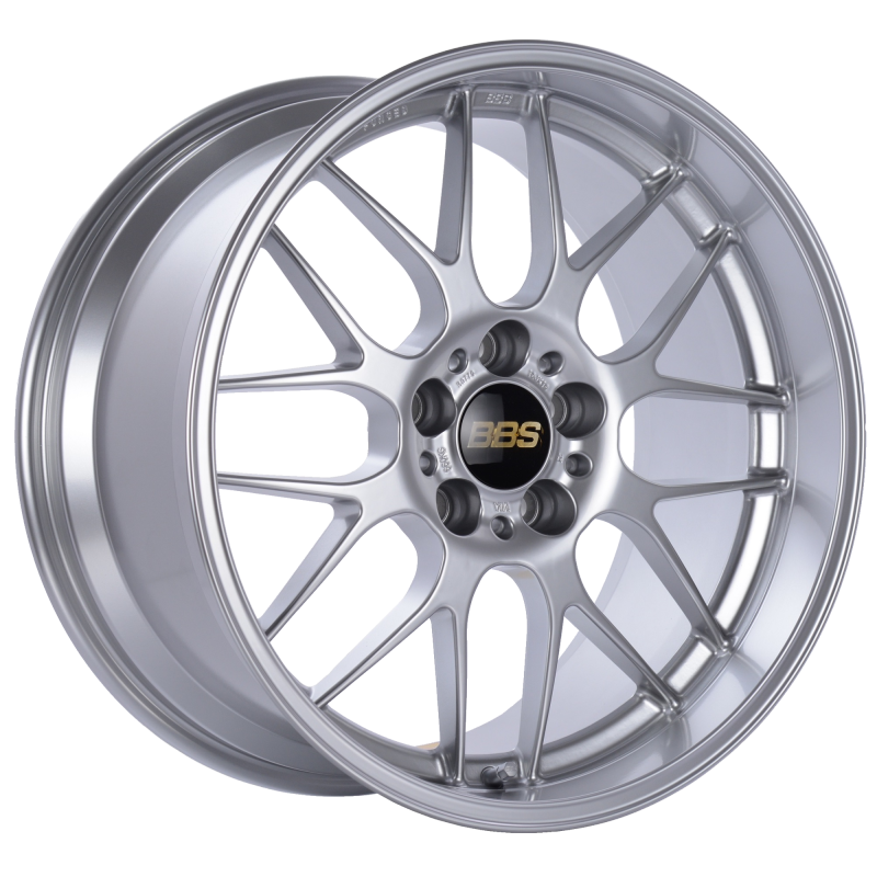 BBS RG-R 19x10 5x120 ET25 PFS Diamond Silver Wheel -82mm PFS/Clip Req - RG779DSK