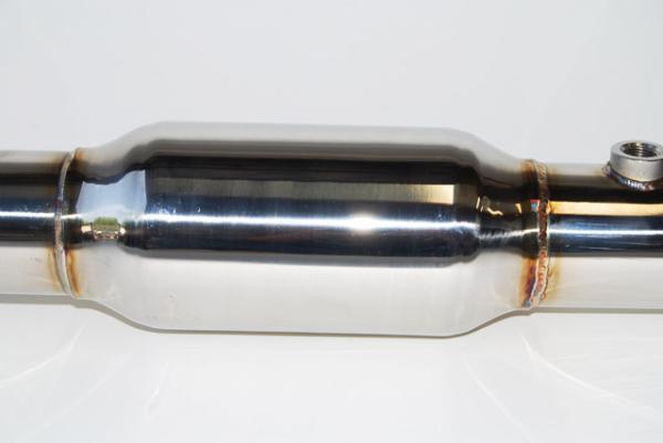 Invidia 09+ EVO 10 One piece Downpipe and High Flow Cat Pipe - HS09MEXDPCEA3