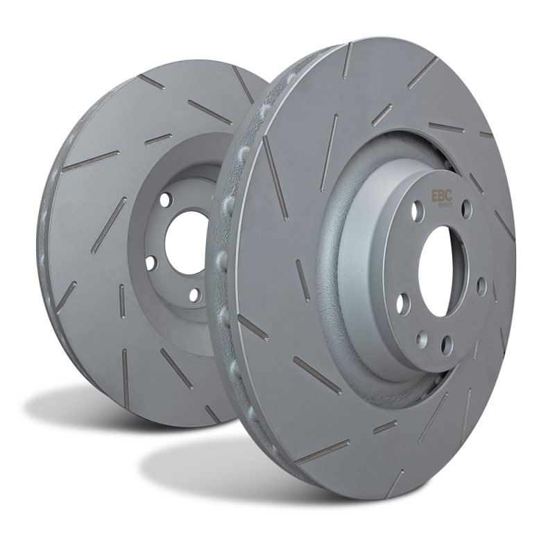 EBC 2021+ Toyota RAV 4 Prime 2.5L Hybrid Front USR Slotted Rotors - USR7873