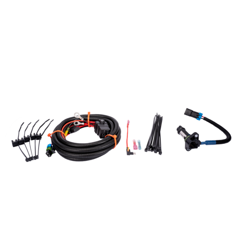 Fleece Performance 17-24 Ford F250-550 Powerstroke Fuel Heater and Harness - FPE-FH-FMC-1724