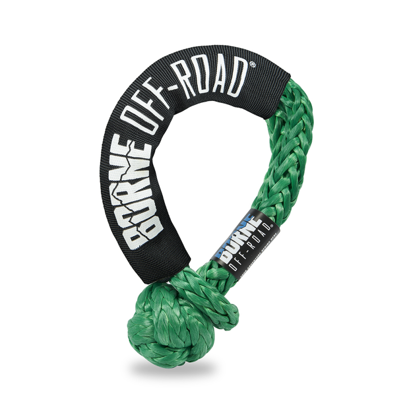 Borne Off-Road 1/2in X 20in Soft Shackle Green - BNSS-12-GN