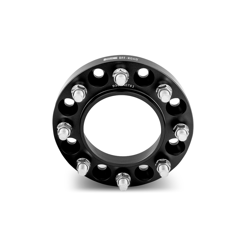Borne Off-Road Wheel Spacers 8x165.1 116.7 25 M14 Black - BNWS-008-250BK