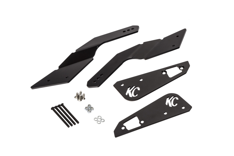 KC HiLiTES 17-19 Can-Am Maverick X3 Pro6 LED Mounting Bracket Set (Brackets Only) - 73425