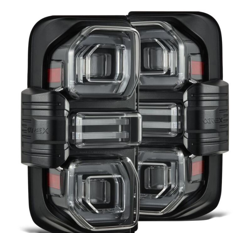 AlphaRex 21-24 Ford Bronco (Excl. Raptor) Nova-Series LED Tail Lights - Alpha-Black - 659010