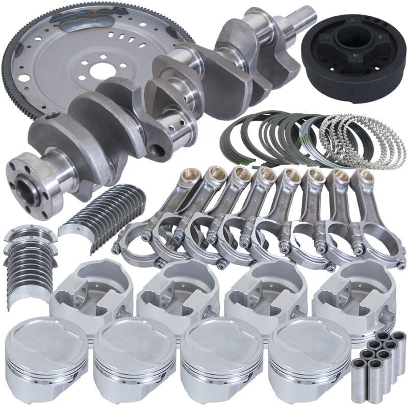 Eagle Ford 302 V-Rib Belt 157 Tooth Flexplate Balanced Rotating Assembly - 5.400in I-Beam +.030 Bore - B16006EA030