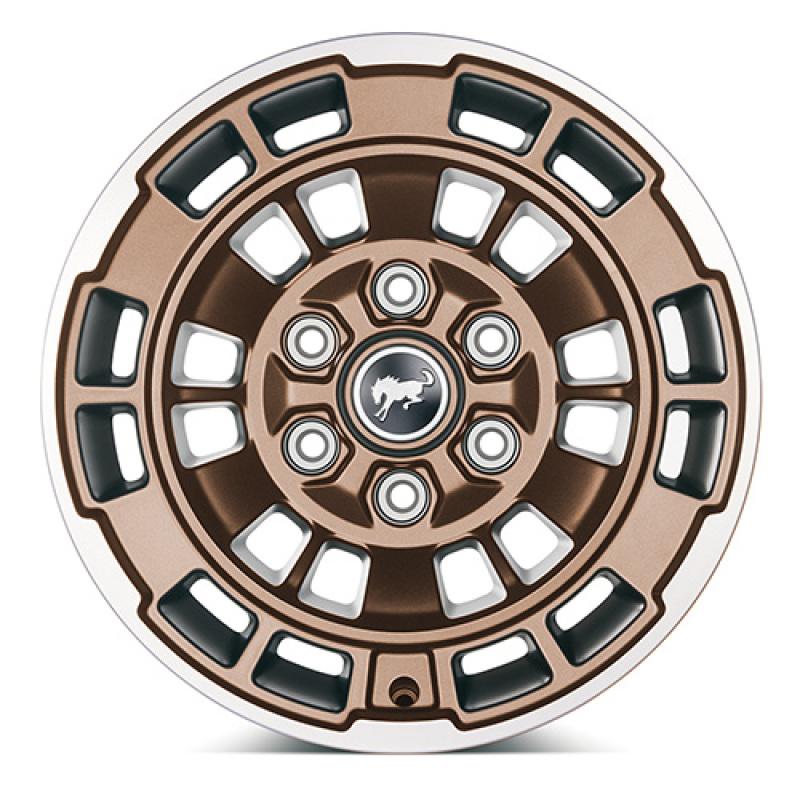 Ford Racing Bronco 17x8.5in Single Wheel - Sinister Bronze - M-1007-P1785BRN