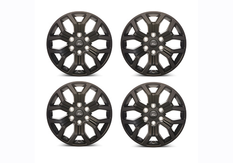 Ford Racing 2024 F-150 18x7.5in Wheel Kit - Matte Black - M-1007K-1875MBA