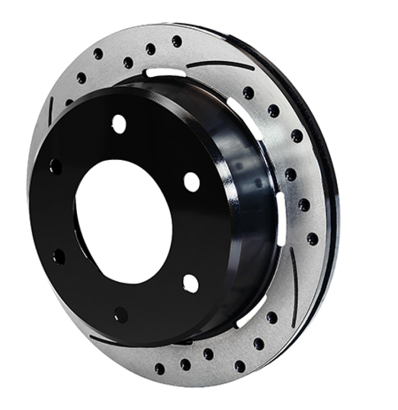 Wilwood Rotor-Rear-SRP-BLK-Drill-RH 11.00 x .810 x - 6 x 5.50 - 160-16621-BK