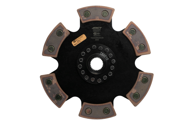 ACT Acura/Honda J30/J32 6 Pad Rigid Race Disc - 6240010-1