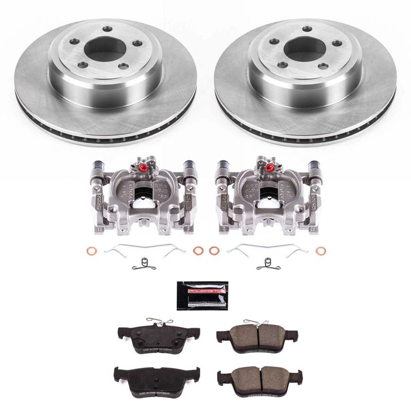 Power Stop 17-20 Ford Escape Rear Autospecialty Kit w/Calipers - KCOE7723
