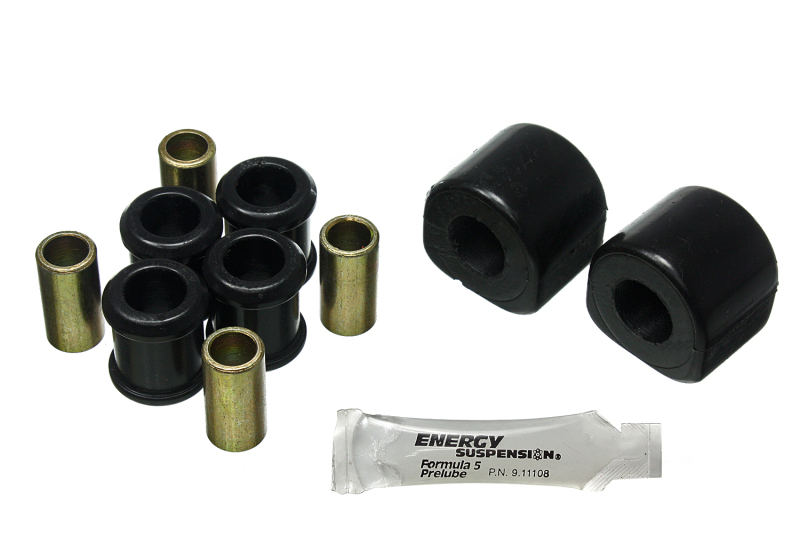 Energy Suspension 05-19 Dodge Charger/Challenger Rear Sway Bar 20mm Bushing Kit - Black - 5.5184G