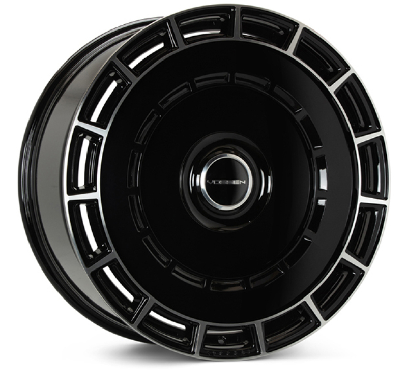 Vossen HF-9 24x10 - 5x120 - ET32 - Deep - 72.56 - Gloss Black Polished Wheel - HF9-4B61