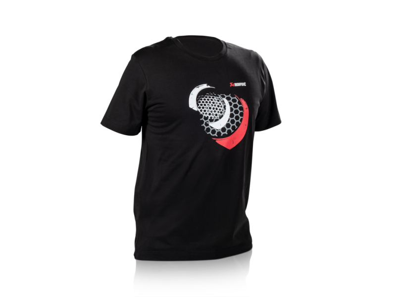 Akrapovic Lifestyle T-shirt Mesh Mens Black - Small - 801752