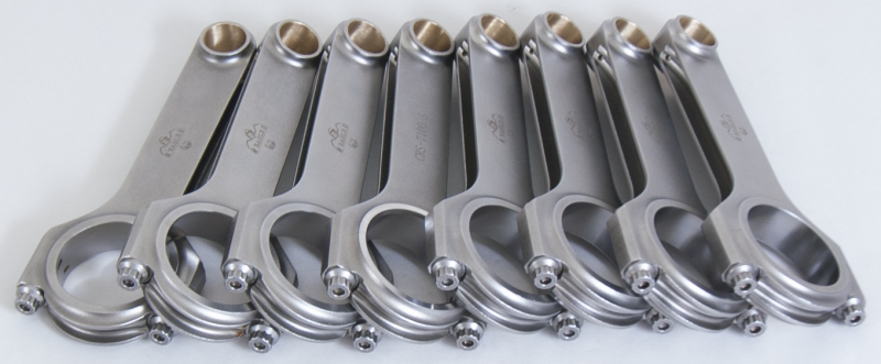 Eagle Chevy Big Block 2.200in Journal .990in Pin H-Beam Connecting Rods (Set of 8) - CRS71003D