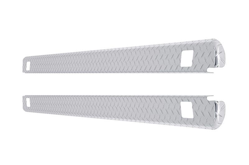Deezee 88-00 Chevrolet/GMC C/K Pickup Bed Cap Wrap W/Stake Pockets Brite-Tread Aluminum 6 1/2Ft Bed - DZ11994
