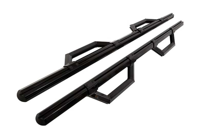 Deezee 99-23 Chevrolet/GMC/Dodge/Ford Full Size Truck Hex Series - Super Cab Side Steps (Blk) - DZ66311B