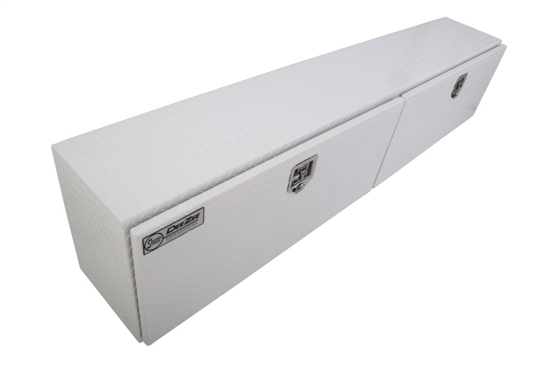 Deezee Universal Tool Box - Specialty 90In Topsider White BT Alum - DZ71WH