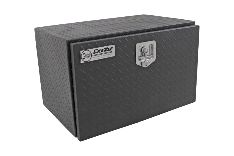 Deezee Universal Tool Box - Specialty Underbed Black BT Alum 30X20X18 (Txt Blk) - DZ74TB
