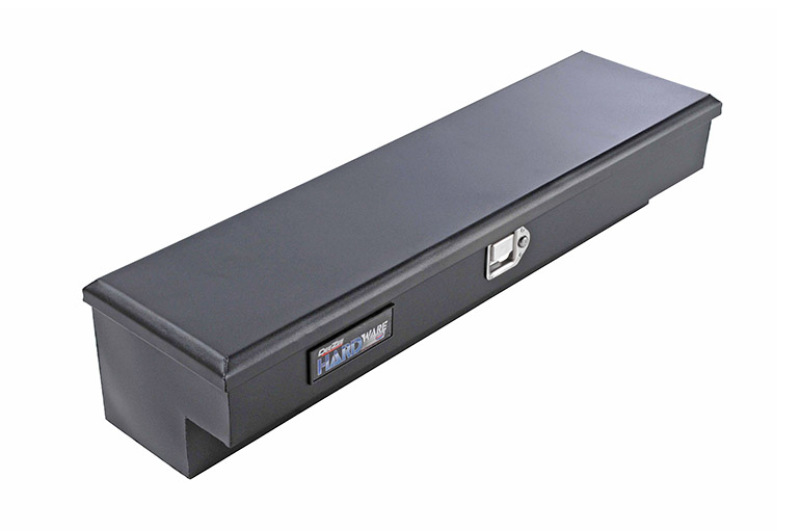 Deezee Universal Tool Box - Hardware Side Mount - Black 48In - DZ8748SB