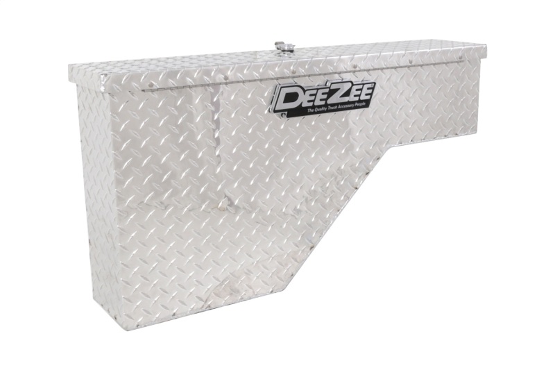 Deezee Universal Tool Box - Specialty Wheel Well BT Alum (Passenger Side) - DZ94
