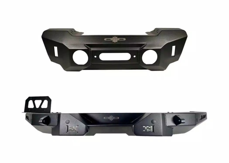 Rock Slide 18-25 Jeep Wrangler JL 2-4 Door Combo Shorty Front And Full Rear Bumpers - BPS-1010