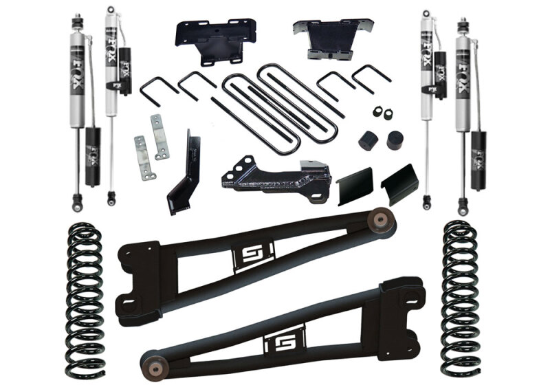 Superlift 23 Ford F-250 and F-350 Super Duty 4WD4in Radius Arm Lift Kit - K1030FX