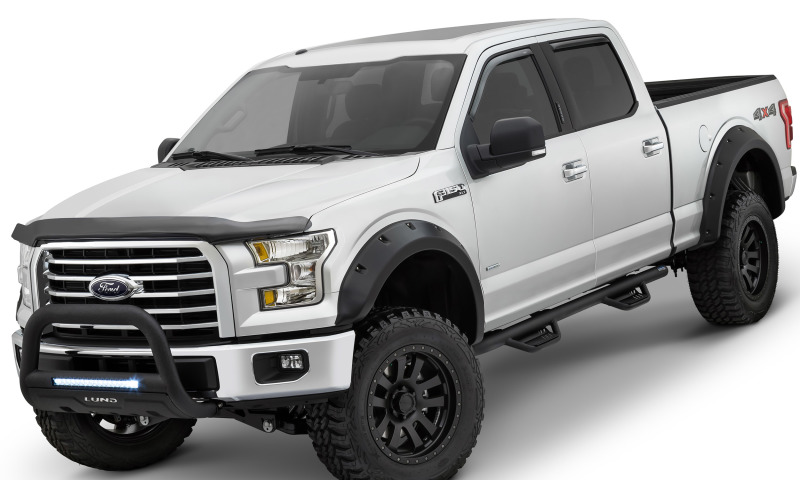 Lund 2019 Ford Ranger Crew Cab Terrain HX Step Nerf Bars - Black - 34641420