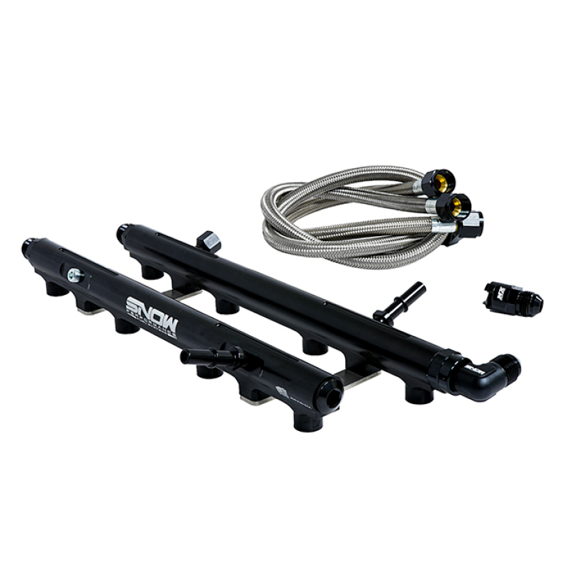 Snow Performance 2021+ Ford F150 Coyote Factory Fit Fuel Rail Kit (Pair) - SNF-30014F