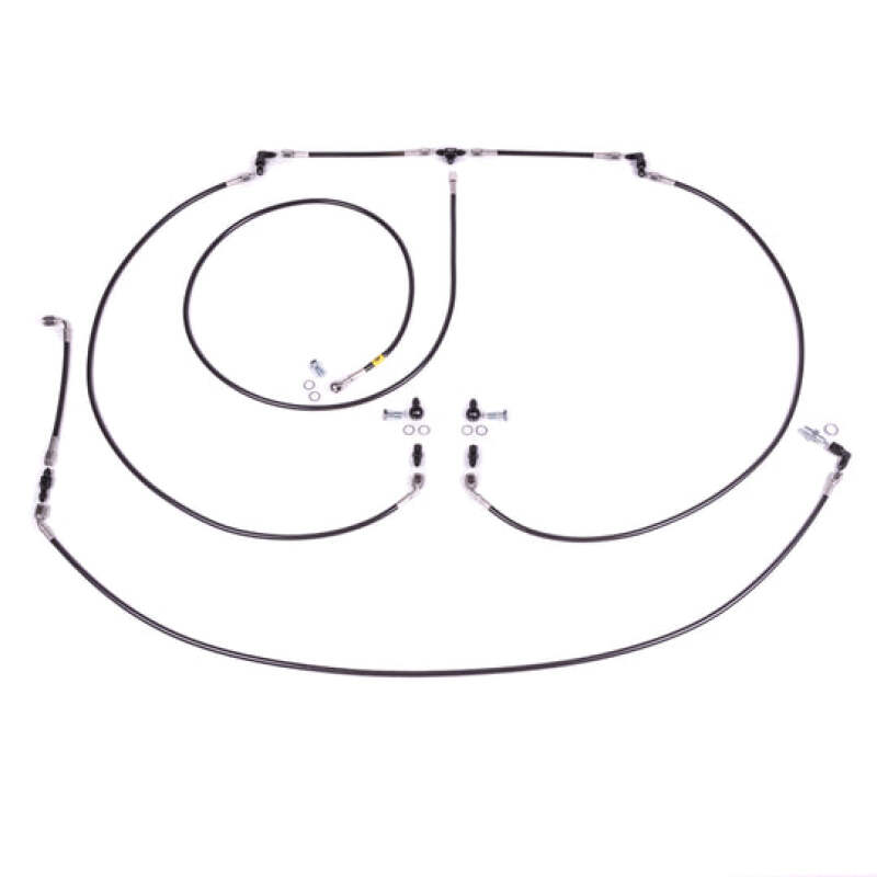 Chase Bays Chevrolet Corvette C5/C6 Inline/PassThru (w/CB Relo) ABS Delete Hydro Handbrake Line Kit - CB-CC-BBE/HB