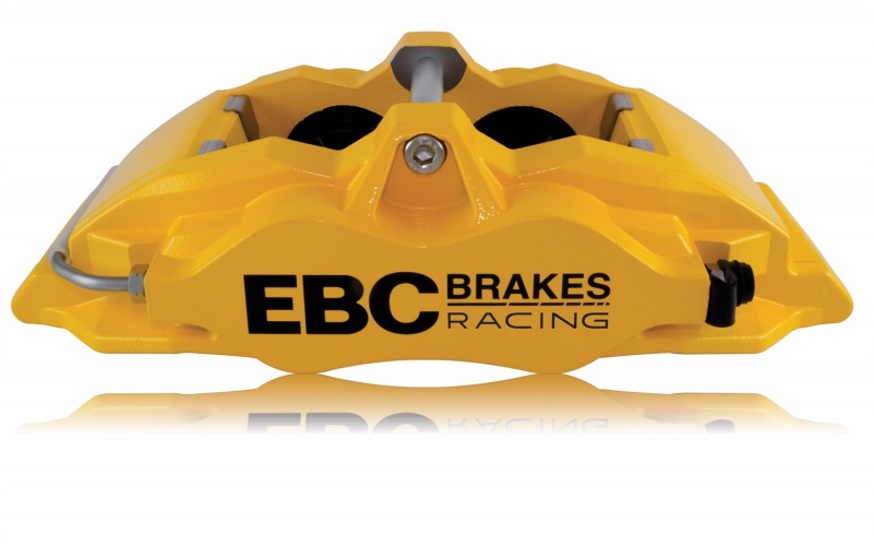 EBC Racing 92-00 BMW M3 (E36) Front Right Apollo-4 Yellow Caliper (for 355mm Rotor) - BC4104YEL-R