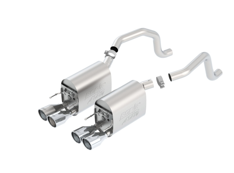 Borla 09-12 Chevy Corvette C6 Coupe/Convertible 6.2L 8cyl Aggressive ATAK Exhaust - 11812