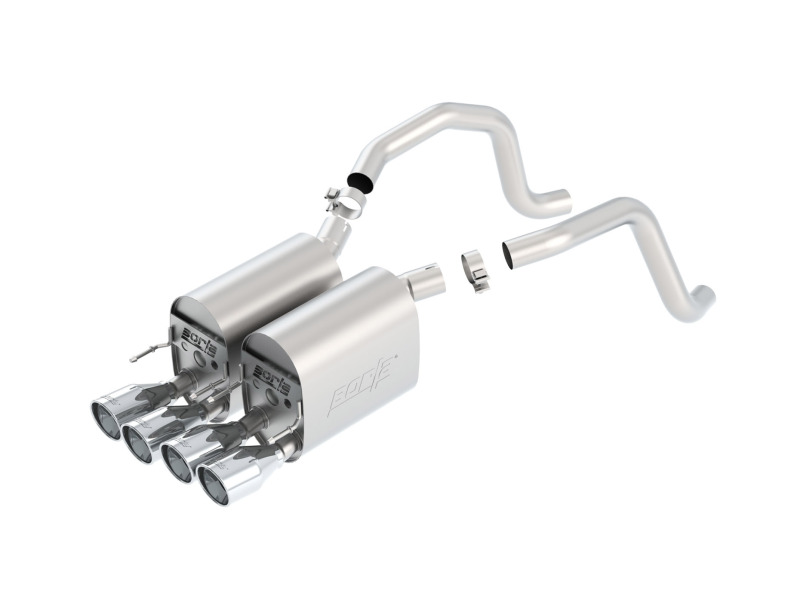 Borla 05-08 Corvette Coupe/Conv 6.0L/6.2L 8cyl 6spd RWD Touring SS Exhaust (rear section only) - 11814