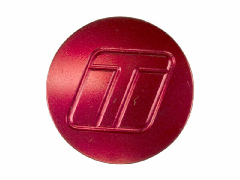 Turbosmart Blank Red Oil Cap - TS-0891-3074