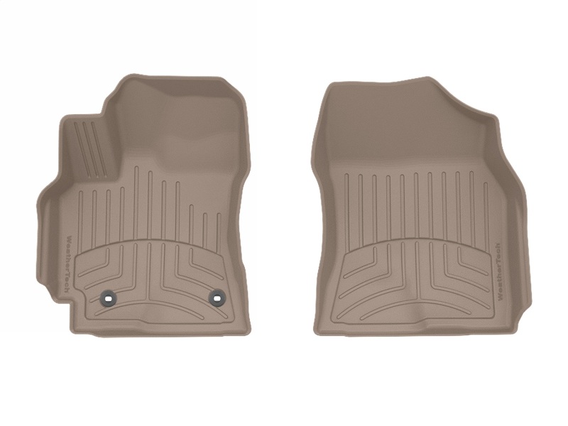WeatherTech 17-19 Toyota Corolla (Automatic Trans) Front FloorLiner HP - Tan - 4511091IM